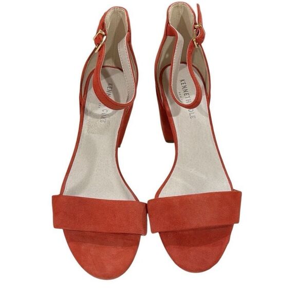 Kenneth Cole Hannon ankle wrap sandals with block heel - Picture 4 of 11